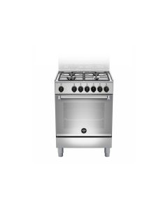 Cucina Libera Installazione - A gas - 60x50cm - Inox - Forno elettrico - La Germania- AMN654EXV