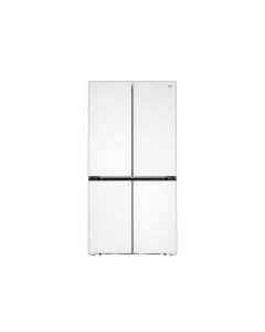 GRF CA91831WG Frigorifero Americano Side by Side 4 porte Capacità 542 Litri Classe energetica A++ Raffreddamento No Frost colore Vetro Bianco