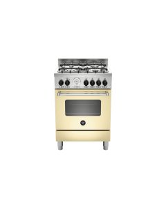 Cucina Libera Installazione - A gas - 60x60cm - Crema - Forno a gas - La Germania- AMN664GCRT