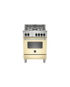 Cucina Libera Installazione - A gas - 60x60cm - Crema - Forno elettrico - La Germania- AMN664ECRT