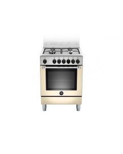Cucina Libera Installazione - A gas - 60x60cm - Crema - Forno elettrico - La Germania- AMN664ECRV