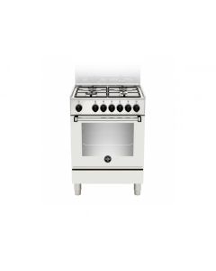 Cucina Libera Installazione - A gas - 60x50cm - Bianco - Forno elettrico - La Germania- AMN654EBV