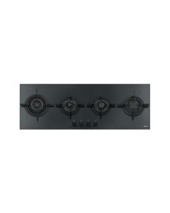 Franke Mythos - FHCR 1204 3G TC HE BK C - 106.0374.292 - Piano Cottura Gas 120 cm - Cristallo Nero