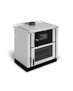 LaNordica 7016200 Verona Cucina a legna da inserimento Inox