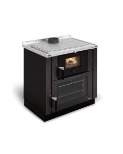 LaNordica 7016210 Verona - Cucina a legna da inserimento Nero Antracite
