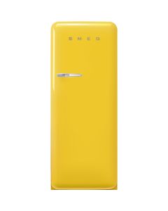 Smeg FAB28RYW5 Frigorifero ventilato, Compressore Inverter, Illuminazione interna a LED, Multiflow, Colore Giallo