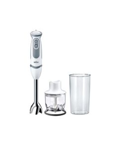 Braun Minipimer Mq5220Wh 1000W, Bicchiere 0.6 Lt, Tecnologia Powerbell