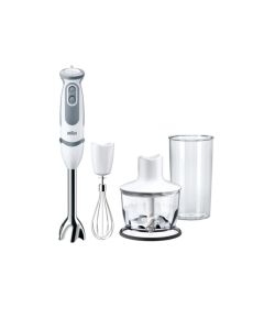 Braun Minipimer Mq5235 Wh 1000W, Bicchiere 0.6 Lt, Tecnologia Powerbell