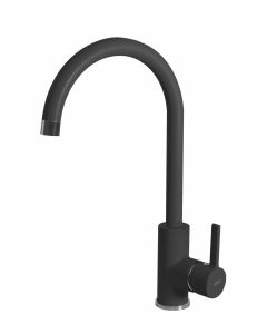 Elleci - Miscelatore monocomando a canna alta Granitek Nero