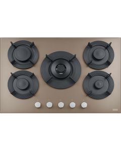 Franke Maris - FHMF 755 4G DC C OY - 106.0541.754 - Piano a gas - 75 cm - vetro - colore oyster
