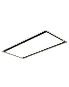 Elica PRF0147726 Illusion H16 PAINT/A/100 cappa a soffitto da 100 cm verniciabile e cornice inox versione Aspirante