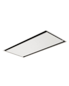 Elica PRF0146251 Illusion H30 WH/A/100 cappa a soffitto da 100 cm bianca e cornice bianca versione Aspirante