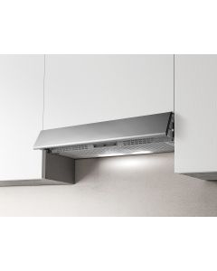 Elica PRF0154627A Estraibile GR-FR IX/F/90 cappa da Incasso da 90 cm in silver e acciaio inox versione Filtrante