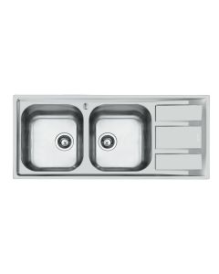 Foster Lavello Fm Marine acciaio inox spazzolato AISI 316, vasca a SX - 1972962