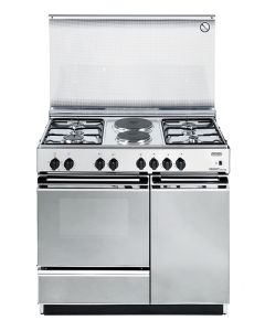 De Longhi SEX 8542 N ED Cucina 4 fornelli 2 piastre elettriche con forno elettrico inox