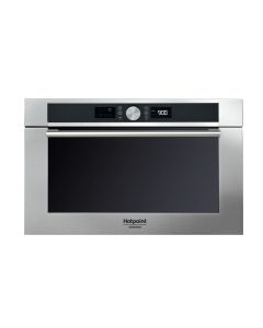 Hotpoint Ariston MD 454 IX HA - Microonde - 31 lt - con grill - altezza 38 cm - 5 funzioni - inox - MD454IXHA