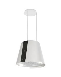Silverline 4386 PURE PLUS Cappa ad isola cm 50 - bianco perla
