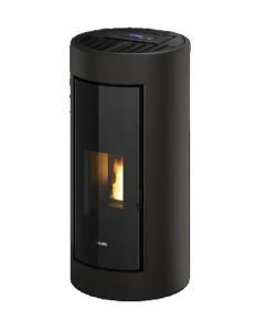 Cadel 7019067 Shell 9 Ps Stufa a Pellet 9,1 Kw A+ Metallo Antracite Uscita Posteriore
