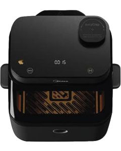 Midea MFCY75A Friggitrice Ad Aria 1650W 7Lt C/Vapor. Grill Quarz