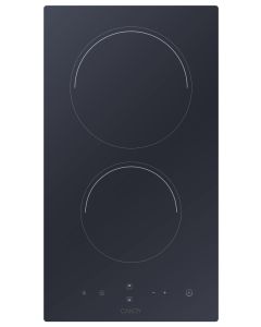 Candy - CDH30 Piano Cottura Ceramica 2 Fornelli 30 cm Nero