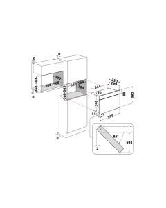 Hotpoint Ariston MN 312 IX HA - Microonde da Incasso Class 3