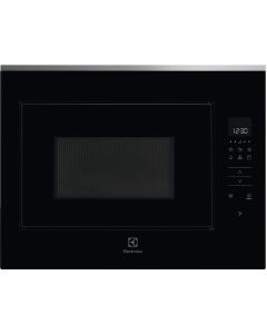 Electrolux KMFD264TEX Forno a microonde compatto con grill; Volume 26 litri; Cottura a microonde, grill e combinata; Programmatore elettronico con display e; comandi touch; Programmi di cottura preimpostati; Programmi di scongelamento automatici in base