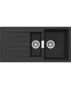 Schock Primus D150 PRID150AP51 - Lavello una vasca e mezza con gocciolatoio Antracite