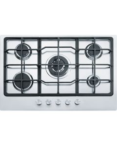 Franke Neptune 750 FHNE 755 4G TC XS C Inox Satinato - Piano Cottura gas 5 fuochi Inox Satinato cod. 106.0052.126 - 6600059