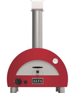 Alfaforni FXMD-1P-GROA - Forno Moderno - Gas - 1 Pizza - Max 500°C - Rosso