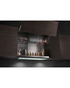 Airone Aida - Cappa incasso - 60 cm - motore H850 - illuminazione led - finitura in vetro - 573 m3/h - aspirazione perimetrale - AVQ740000030000003