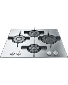 Hotpoint Ariston FTGHL 641 D/IX/HA - Piano Cottura Gas da 60 cm DirecFlame Inox