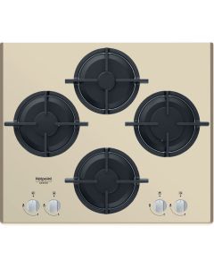 Hotpoint Ariston HAGD 61S/CH Linea Estetica Diamond �Colorazione Champagne piano cottura da 60 cm