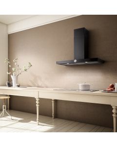 Elica PRF0097906A LOL BL/A/90 Cappa a parete Live Aspirante 90 Cm Nero