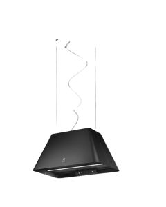 Elica PRF0165082 IKONA LIGHT BL/F/60 Cappa ad Cappa ad isola sospesa Filtrante 60 Cm. Nero