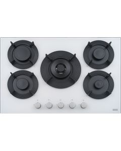 Franke Maris - FHMF 755 4G DC C WH - 106.0541.753 - Piano a gas - 75 cm - vetro - colore bianco