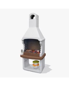 Sarom - 50423 BRIONI H230 Barbecue in calcestruzzo alleggerito