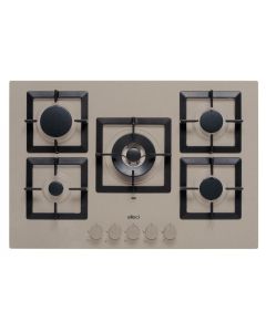 Elleci Plano 75 PGSP75143CS Piano Cottura a Gas da 75 cm finitura Granitek G43 Tortora