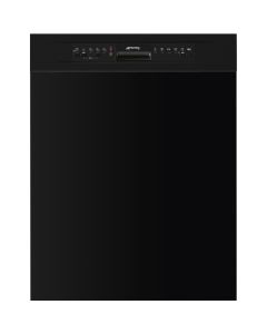 Smeg Lavastoviglie da incasso sottotop nera LSP292DN