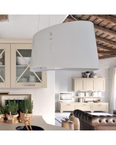 Falmec cappa Mare E-ION Isola 66 vetro bianco 450 m3 CENI66.E0P6#ZZZF441F