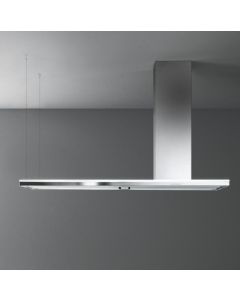 Falmec Lumen Isola 175 NRS - Cappa a isola - camino a destra - pulsantiera elettronica - acciaio inox - illuminazione led - classe C - CLUI75.E4P2#NEUI490F