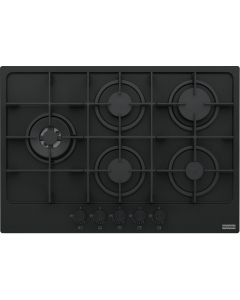 Franke Maris - FHMA 755 4G DCL MB C - 106.0670.114 - Piano a gas - 75 cm - smaltato - nero