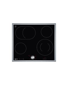 Neff T16BT76N0 - Piano elettrico - 60 cm - Zona cottura flex induction - TwistPad - profili inox - nero
