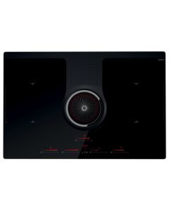 Elica PRF0120978A NIKOLATESLA BL/F/830x515 Mix Piano cottura induzione con cappa integrata Filtrante 83 Cm. Nero