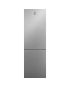 Frigorifero Combinato 331LT H186 TOTAL No Frost TWINTECH INOX