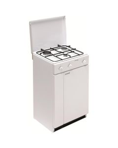 Bompani BI900YA/L - Cucina libera Installazione, Mobilfornello, 48x45, 3 fuochi a gas, Bianca