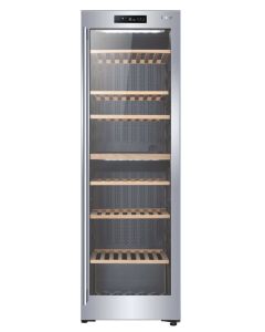 Haier WS137GDNFI - Cantina vino - 137 bottiglie - DOUBLE ZONE - INOX