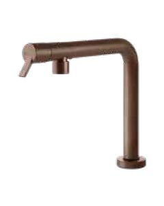 Gessi 60071 708 Miscelatore abbattibile Foro per miscelatore 33,5mm Angolo di rotazione 360, Finitura Copper Brushed PVD