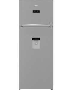 Beko RDNE455E30DZXBN Frigorifero Doppia Porta, Total NoFrost, 402 Litri, A++