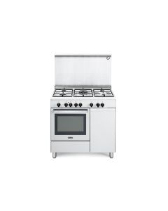 Delonghi DEMW 96 B5 ED Cucina 5 fuochi forno elettrico multifunzione Design Funzione termoventilata Bianca