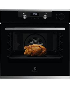 Electrolux KOCEH70X2 Forno multifunzione combinato a vapore SteamCrisp; InfiSpace: vano cottura e teglia XL